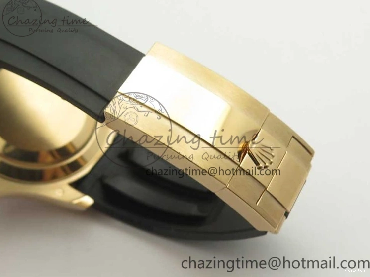 Noob Extra Edition (Free Black Strap) Yacht-Master Rubber 904L On Strap 116695SATS 40 Best 1:1 Case 1231